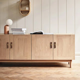 Stylish and Durable Walnut Brass Cabinet Handles