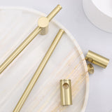 Adjustable Long Handle Liberty Hardware Cabinet Pulls Durable Brass Long Handle