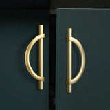 Semicircle Door Pulls Closet Wardrobe Cupboard Handles