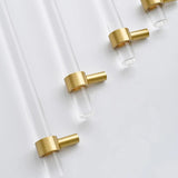 Clear Acrylic Crystal Drawer Knob Dresser Handles