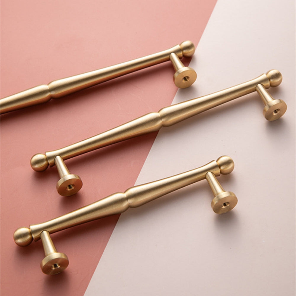 Classic French Brass Handle Hardware Furniture Cabinet Pulls