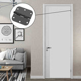 3.5 x 3.5'' Inch Satin Brass Door Hinges with 5/8'' Radius Corners