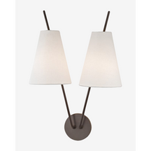 Milan Sconce Italian-modern polished chrome wall light with clean lines and warm directional glow in contemporary living room