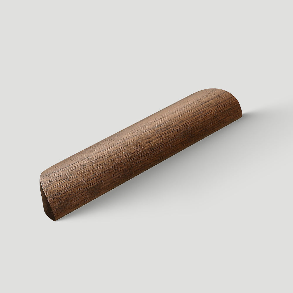 Minimalist Walnut Wood Cabinet Pulls