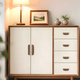 Minimalist Walnut Wood Cabinet Pulls