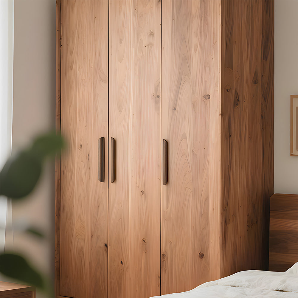 Minimalist Walnut Wood Cabinet Pulls