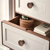 Minimalist Walnut Wood Cabinet Pulls