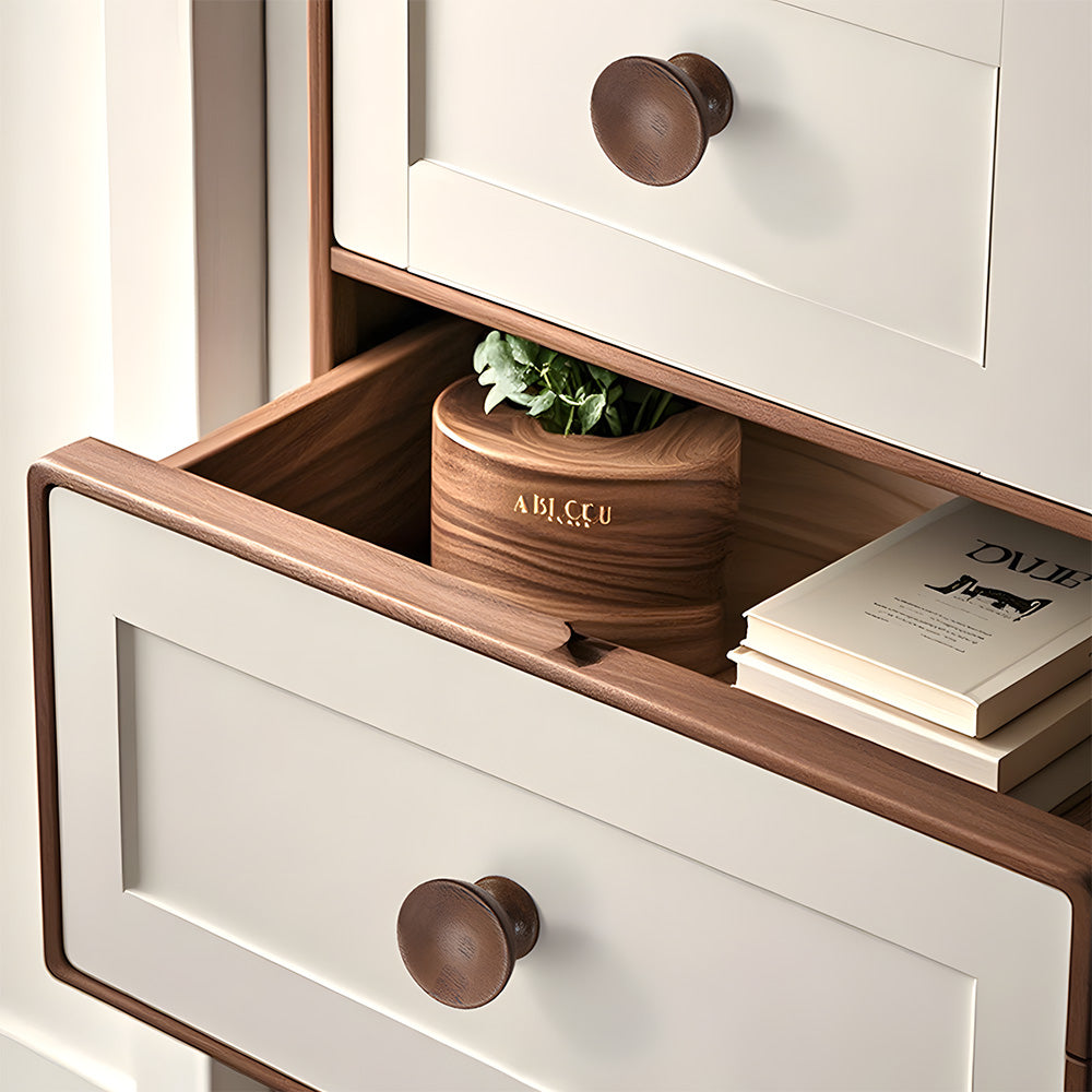 Minimalist Walnut Wood Cabinet Pulls