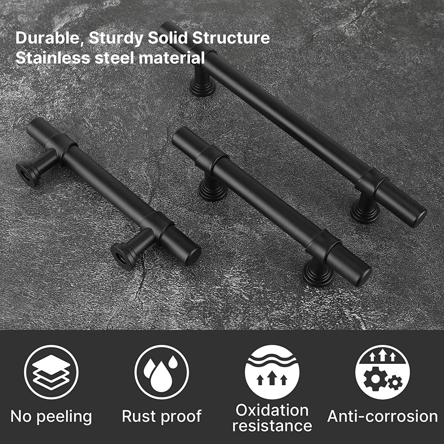 Black Cabinet Handles Kitchen Euro Style Cabinets Handles and Knobs