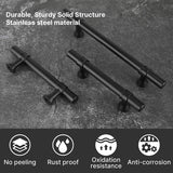 Black Cabinet Handles Kitchen Euro Style Cabinets Handles and Knobs