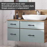 Black Cabinet Handles Kitchen Euro Style Cabinets Handles and Knobs