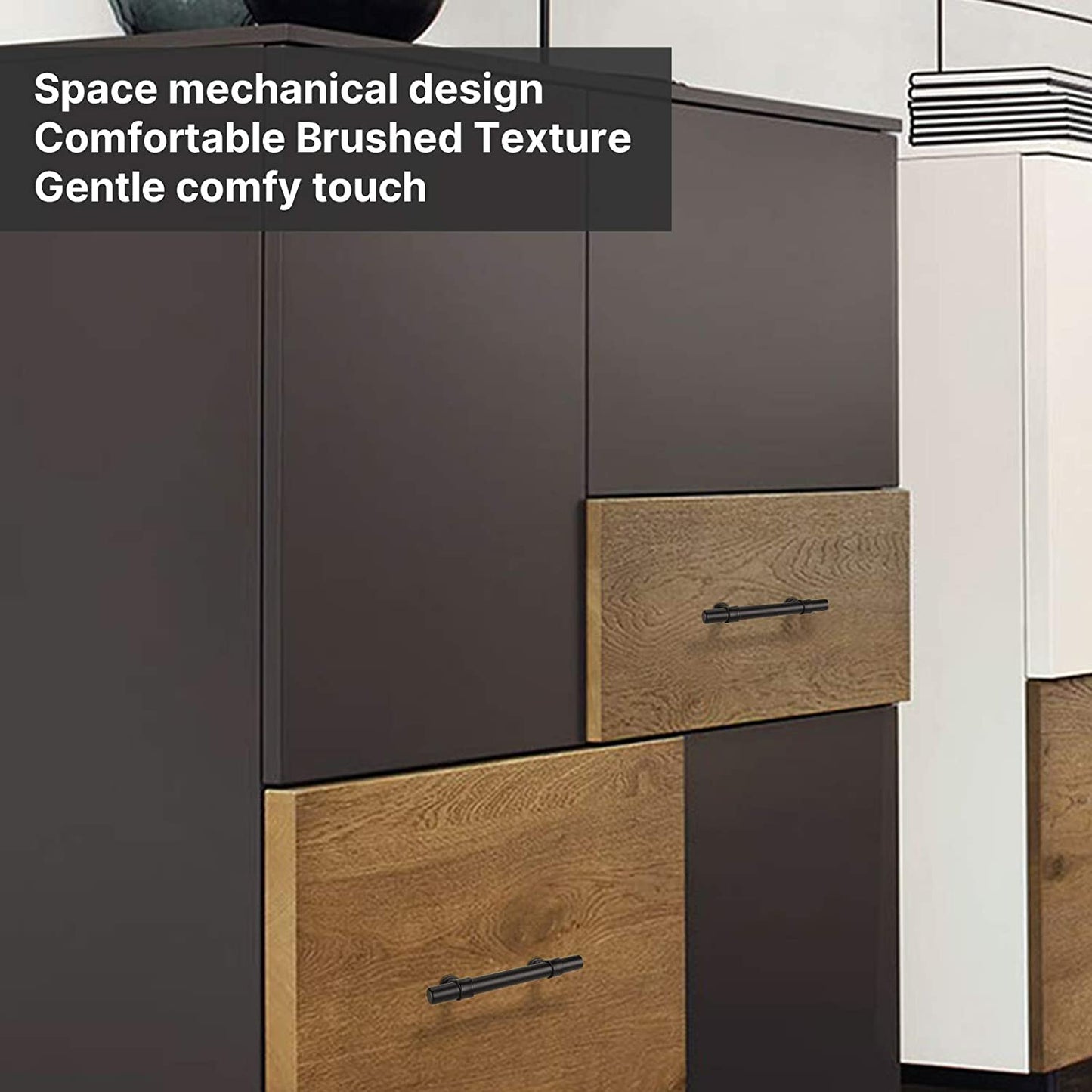 Black Cabinet Handles Kitchen Euro Style Cabinets Handles and Knobs