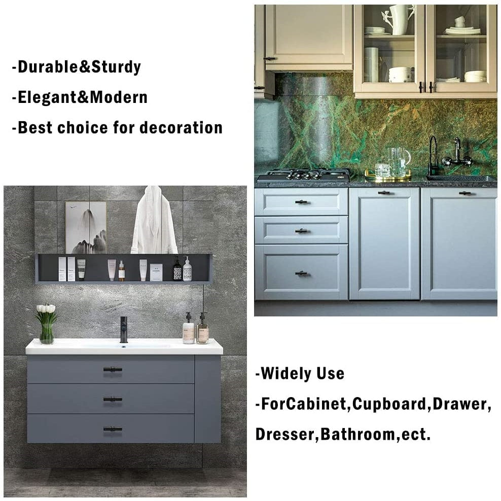 Black Cabinet Handles Kitchen Euro Style Cabinets Handles and Knobs