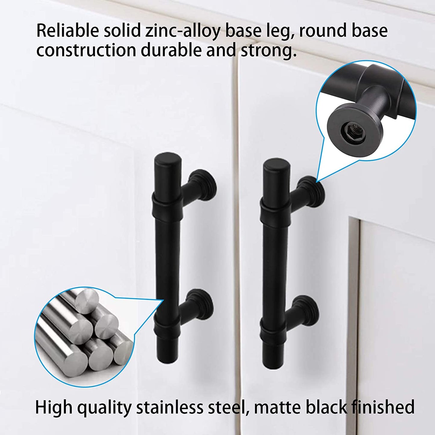 Black Cabinet Handles Kitchen Euro Style Cabinets Handles and Knobs