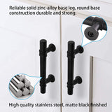 Black Cabinet Handles Kitchen Euro Style Cabinets Handles and Knobs