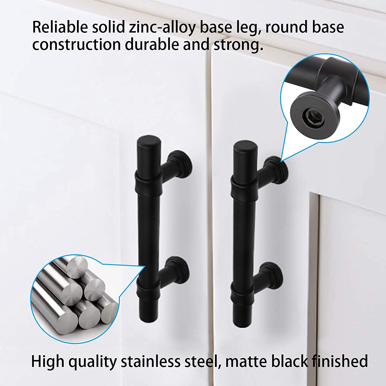 Black Cabinet Handles Kitchen Euro Style Cabinets Handles and Knobs