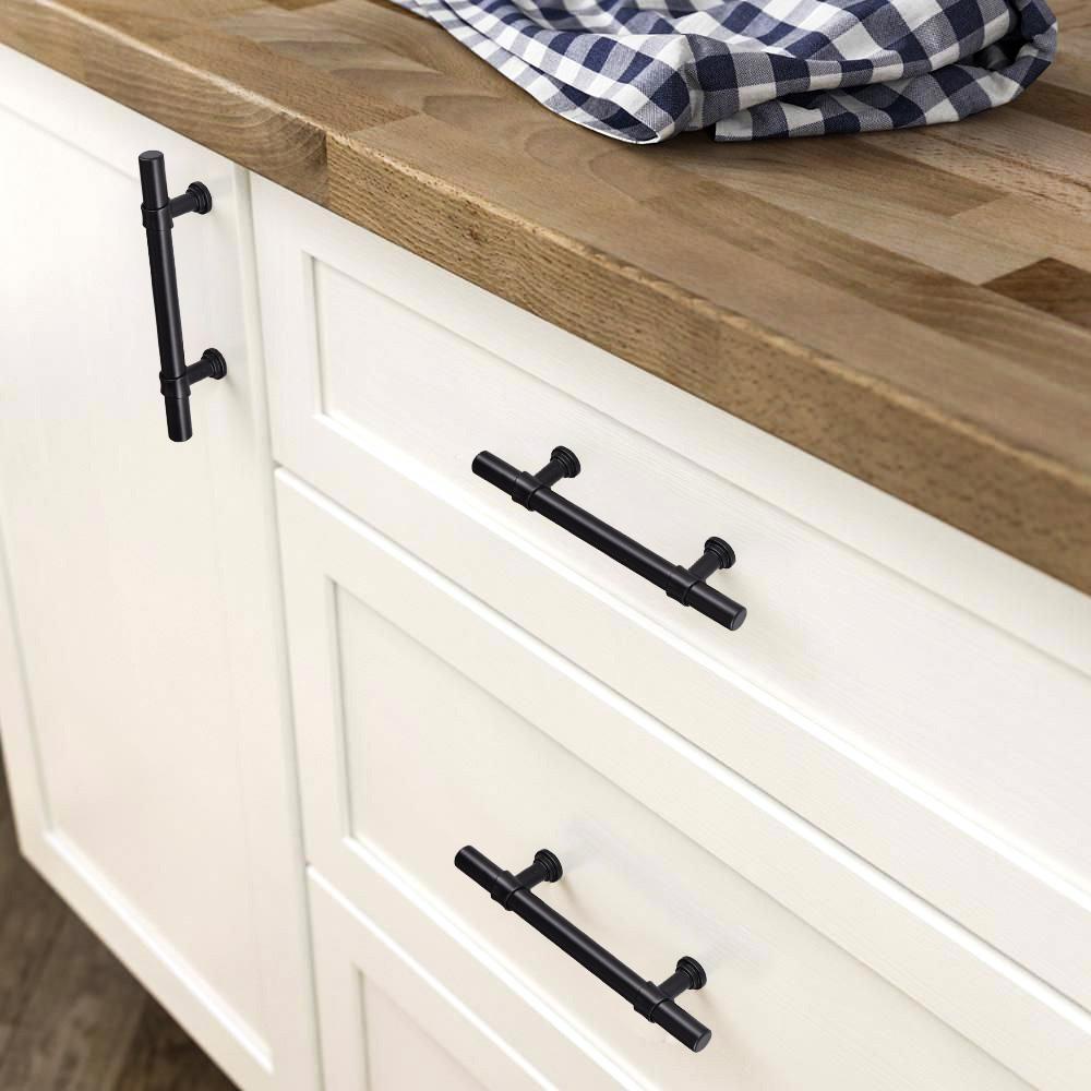 Black Cabinet Handles Kitchen Euro Style Cabinets Handles and Knobs