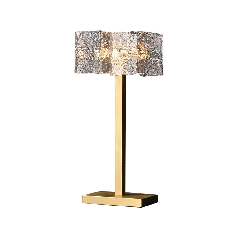 Minimalist Glacier Glass Table Lamp