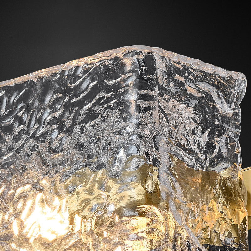 Minimalist Glacier Glass Table Lamp