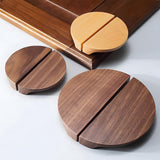 Modern Semi Circle Wood Cabinet Drawer Handles