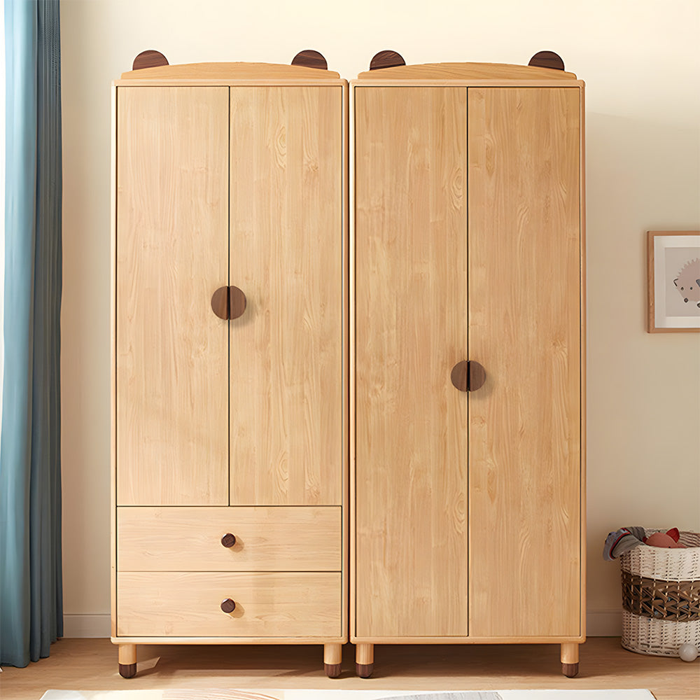 Modern Semi Circle Wood Cabinet Drawer Handles