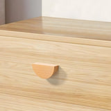 Modern Semi Circle Wood Cabinet Drawer Handles