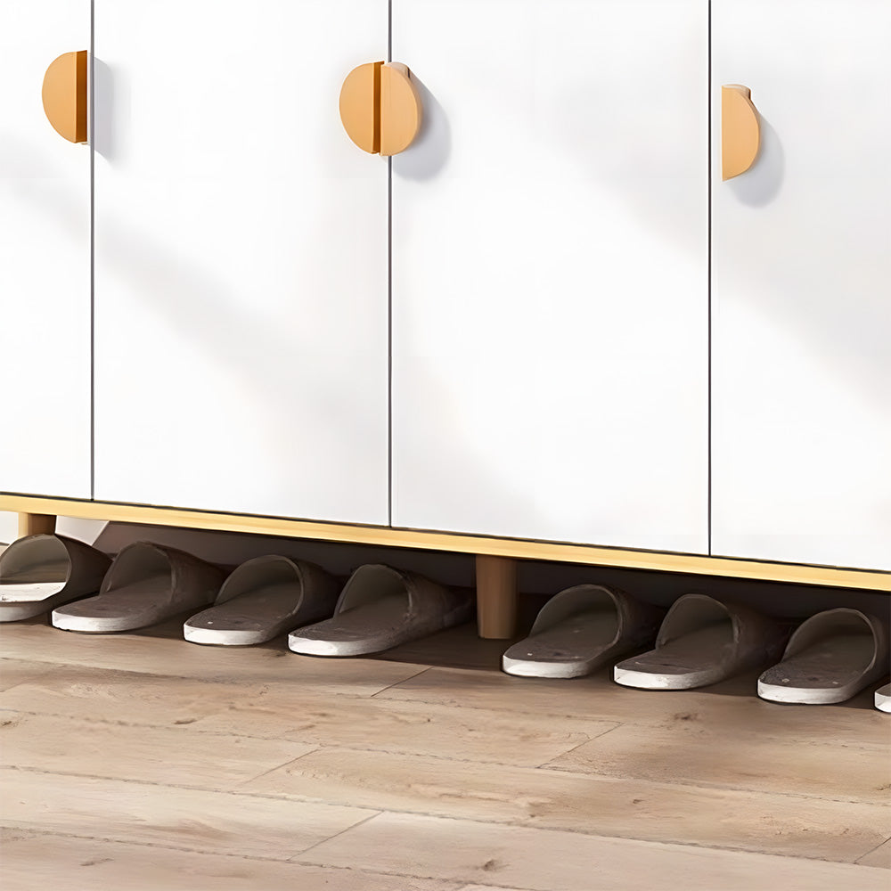 Modern Semi Circle Wood Cabinet Drawer Handles