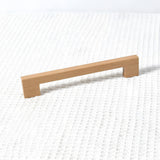 Modern Square Wood Cabinet Drawer Pulls