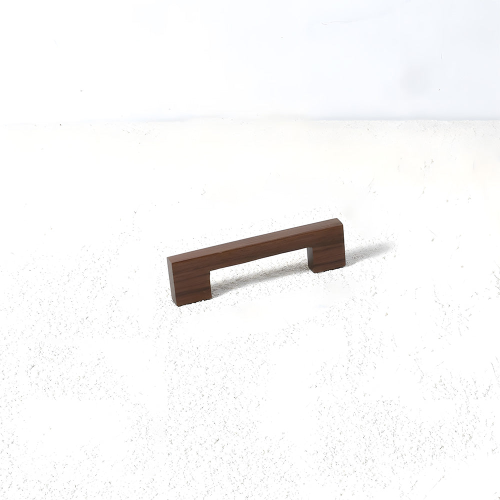 Modern Square Wood Cabinet Drawer Pulls