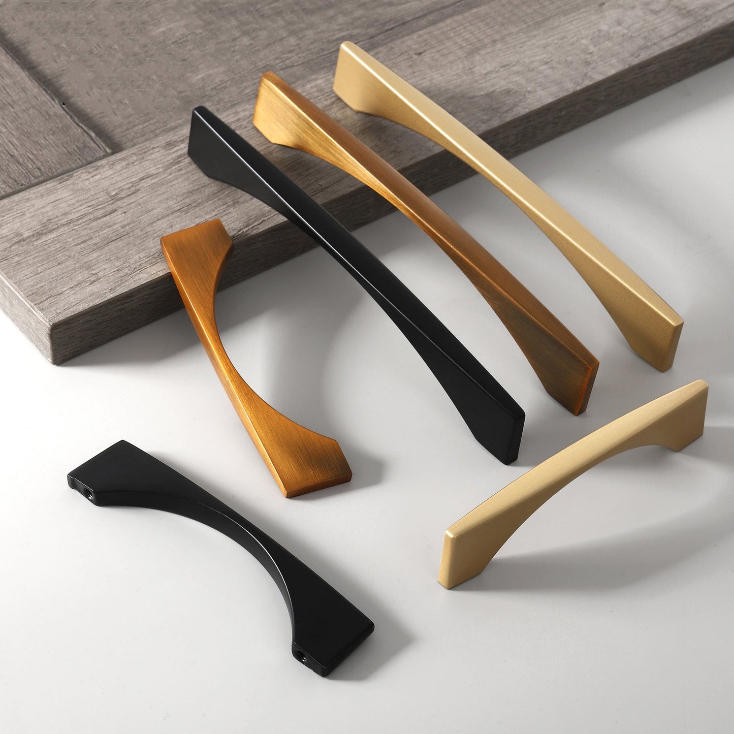 Arch Aluminum Alloy Drawer Pulls for Kitchen