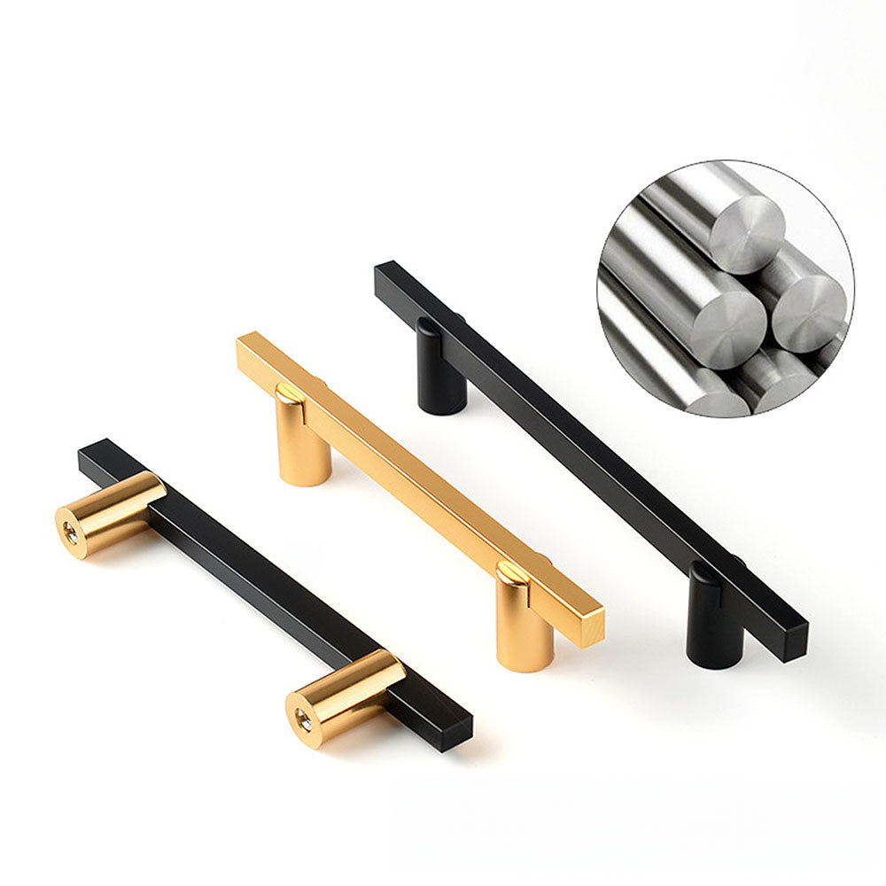 Modern Two-tone Long Wardrobe Cabinet Door Handle
