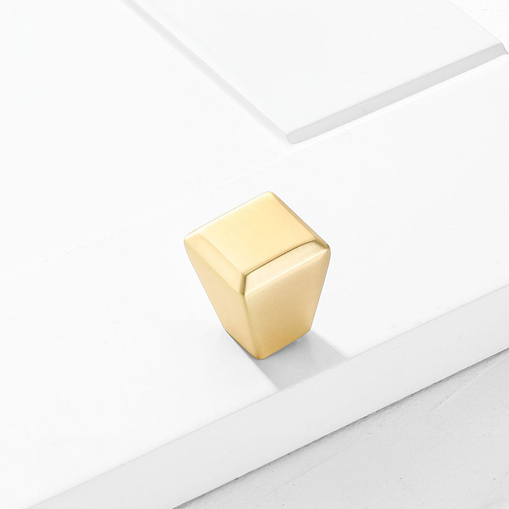 Classic Square Zinc Alloy Kitchen Cabinet Handles and Knobs