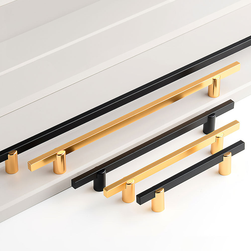 Modern Two-tone Long Wardrobe Cabinet Door Handle