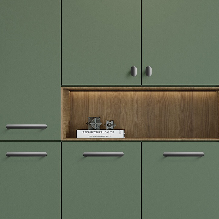 Modern European Style Zinc Alloy Cabinet Pulls