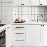 Classic Zinc Alloy Long Solid Cabinet Handles and Knobs