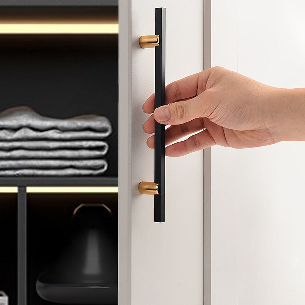 Modern Two-tone Long Wardrobe Cabinet Door Handle