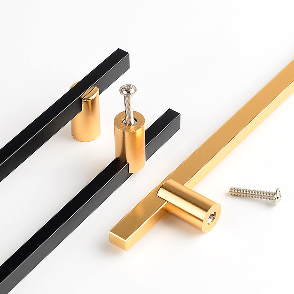 Modern Two-tone Long Wardrobe Cabinet Door Handle