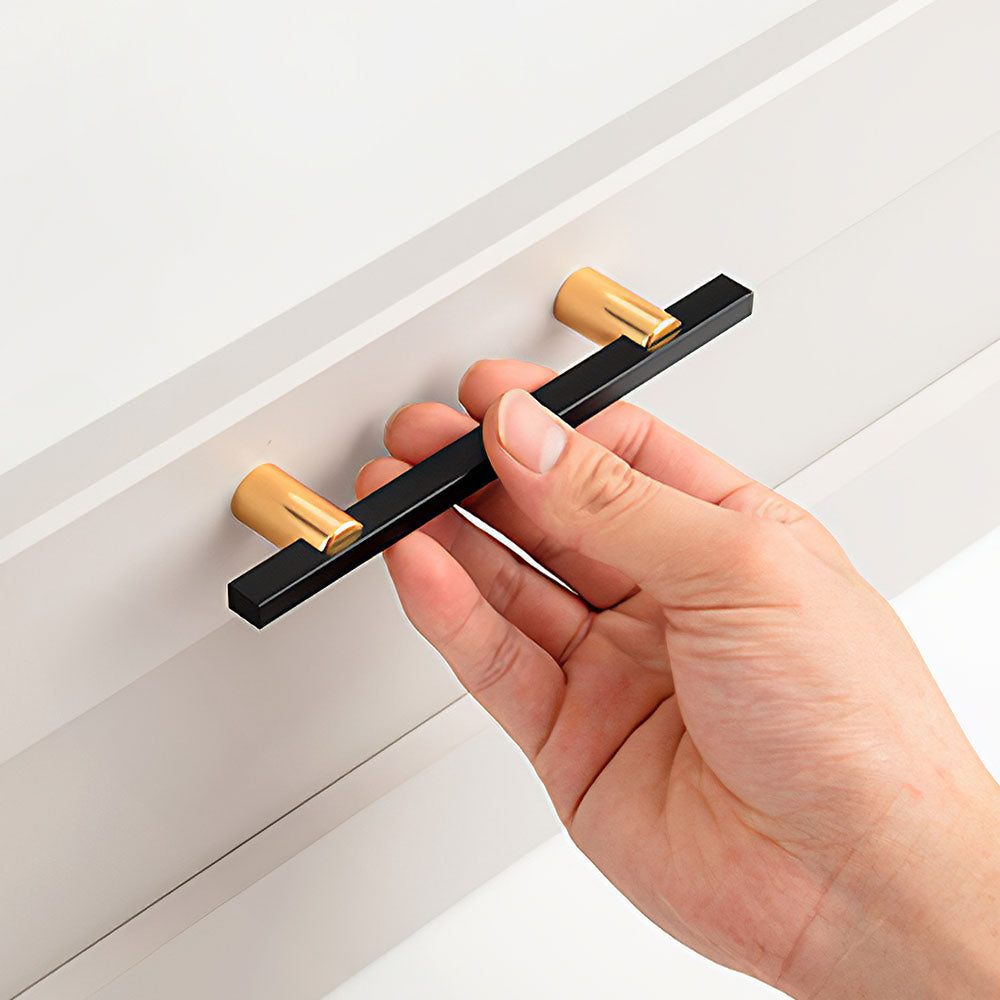Modern Two-tone Long Wardrobe Cabinet Door Handle