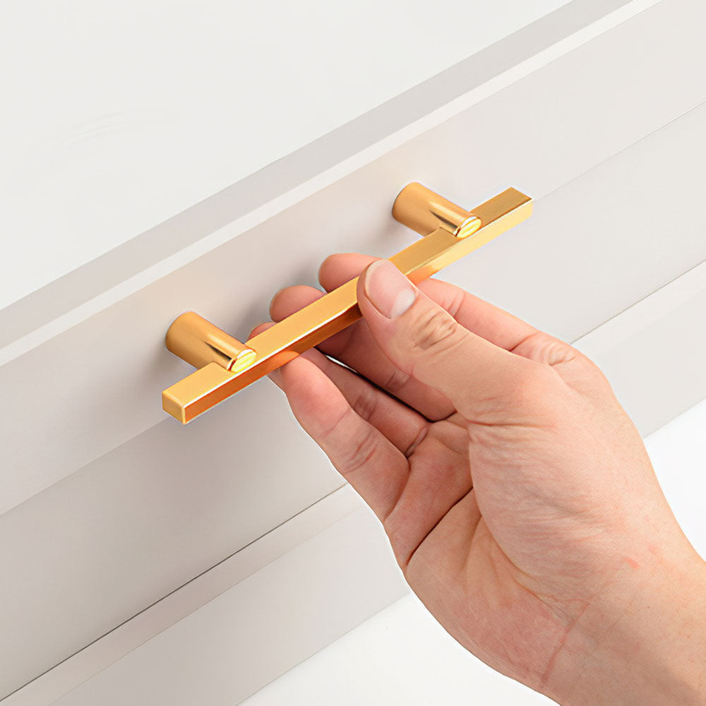 Modern Two-tone Long Wardrobe Cabinet Door Handle