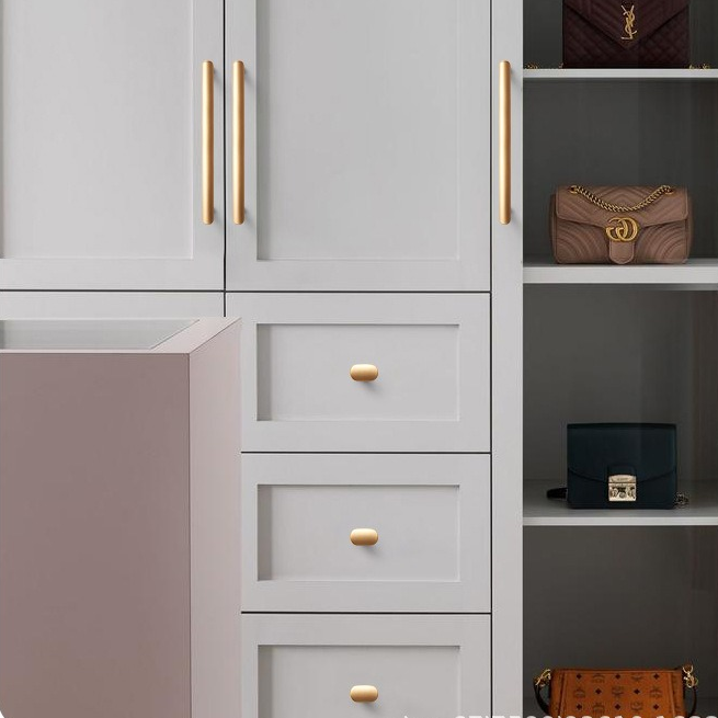 Modern European Style Zinc Alloy Cabinet Pulls