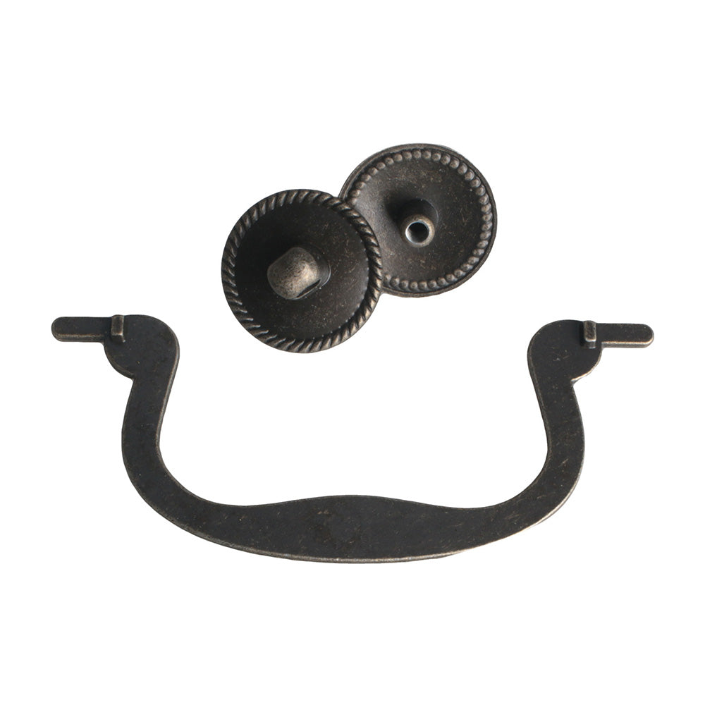 3.75" Vintage Drawer Pull Handles Drop Bail Pulls