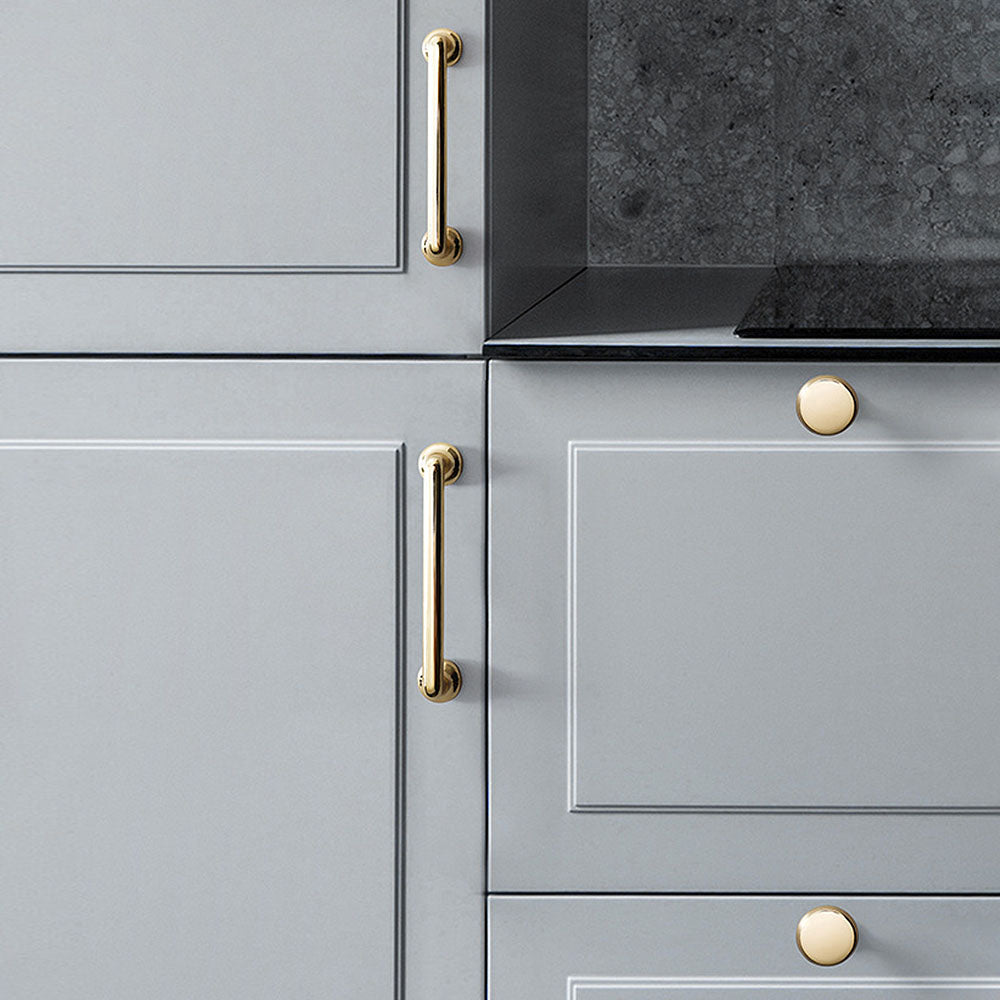 Classic Zinc Alloy Long Solid Cabinet Handles and Knobs