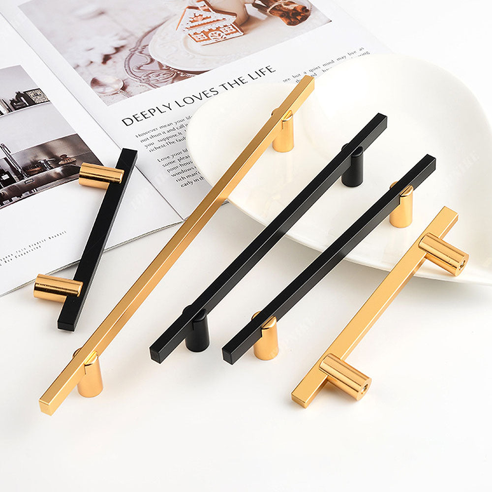 Modern Two-tone Long Wardrobe Cabinet Door Handle