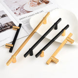Modern Two-tone Long Wardrobe Cabinet Door Handle