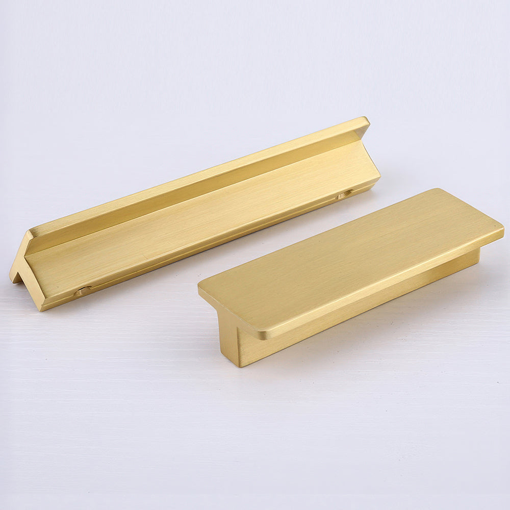 Classic Charm Gold Solid Brass Kitchen Cabinet Handle