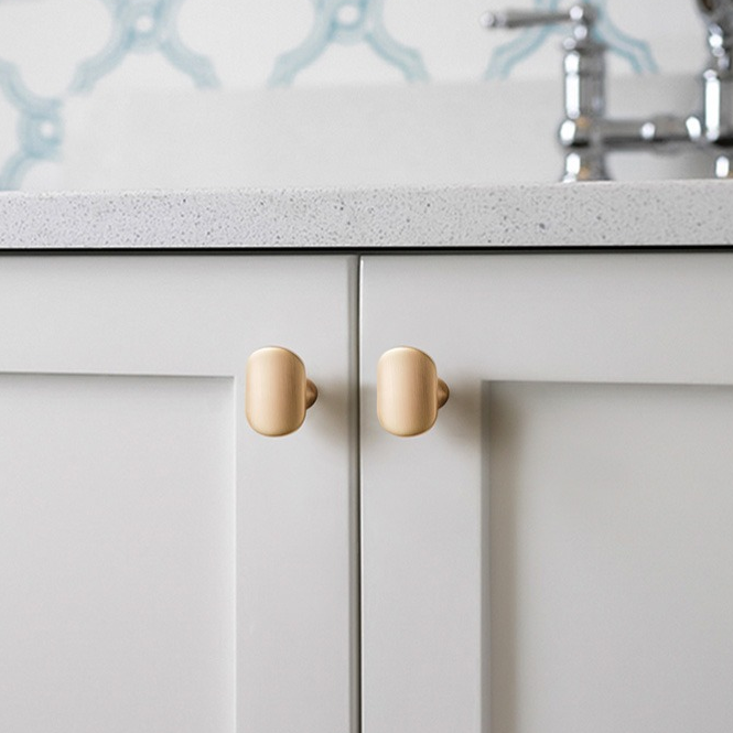 Modern European Style Zinc Alloy Cabinet Pulls