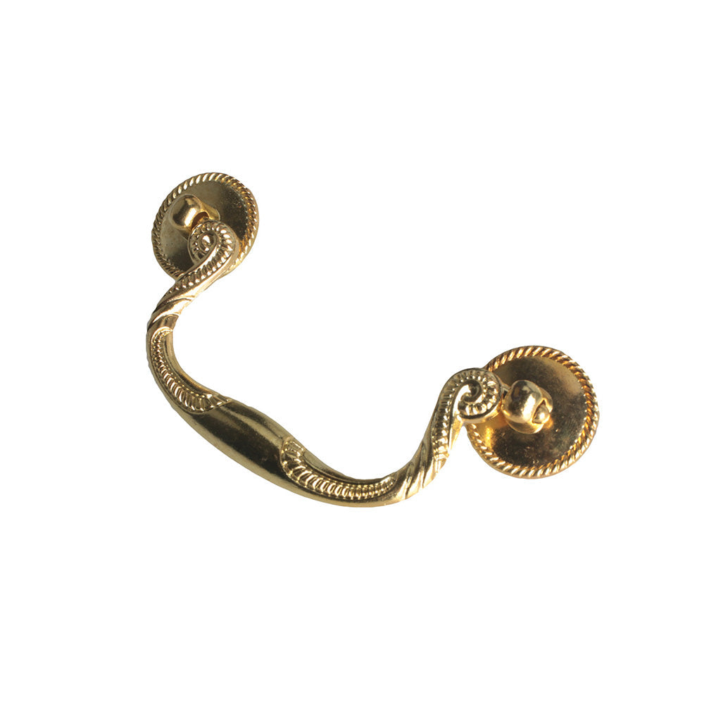 3.75" Vintage Drawer Pull Handles Drop Bail Pulls