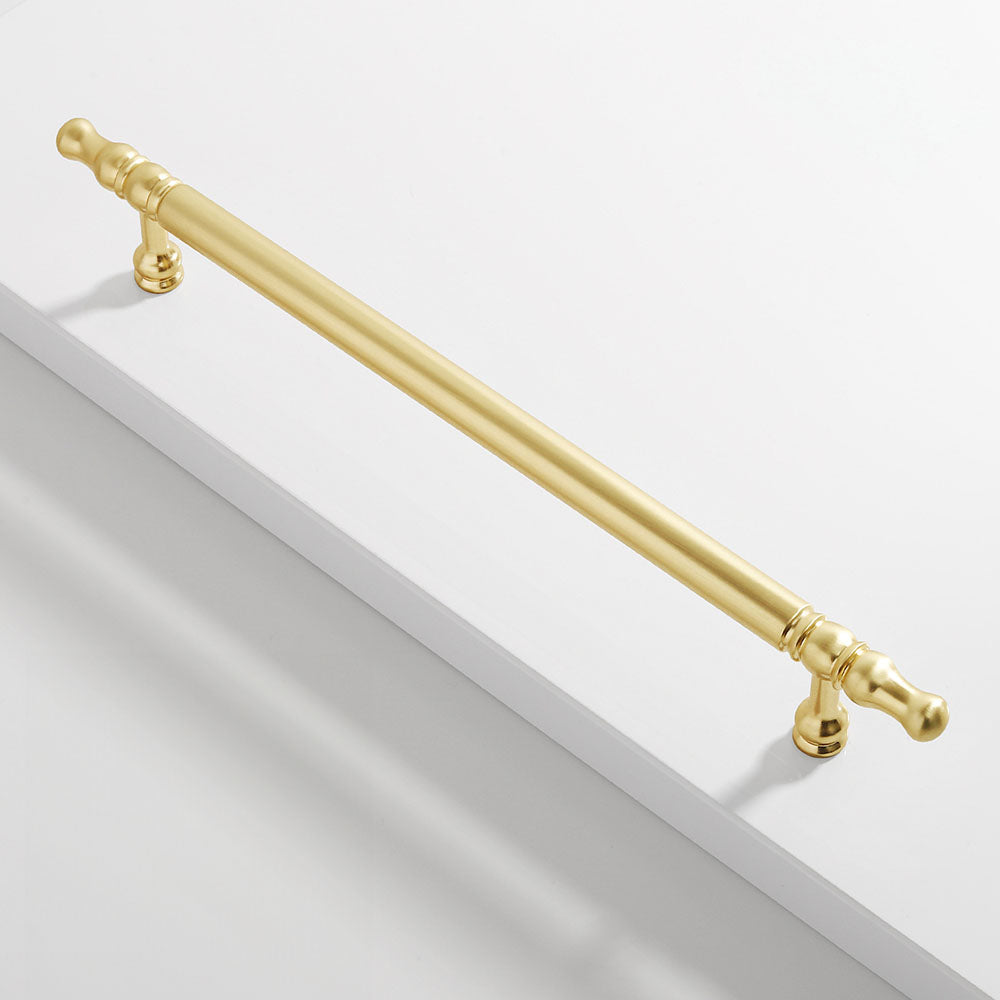 Modern Kitchen Gold Brass Decorative Cabinet Solid Handles