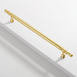 Modern Kitchen Gold Brass Decorative Cabinet Solid Handles