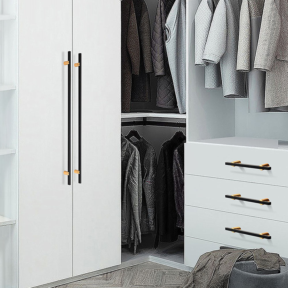 Modern Two-tone Long Wardrobe Cabinet Door Handle